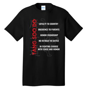 Tang Soo Do Martial Arts Karate Training Tall T-Shirt