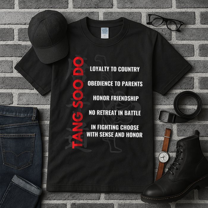 Tang Soo Do Martial Arts Karate Training Tall T-Shirt