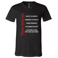 Tang Soo Do Martial Arts Karate Training V-Neck T-Shirt