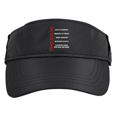 Tang Soo Do Martial Arts Karate Training Adult Drive Performance Visor