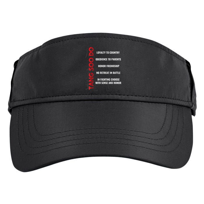 Tang Soo Do Martial Arts Karate Training Adult Drive Performance Visor