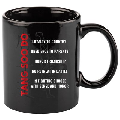 Tang Soo Do Martial Arts Karate Training 11oz C Handle Ceramic Mug