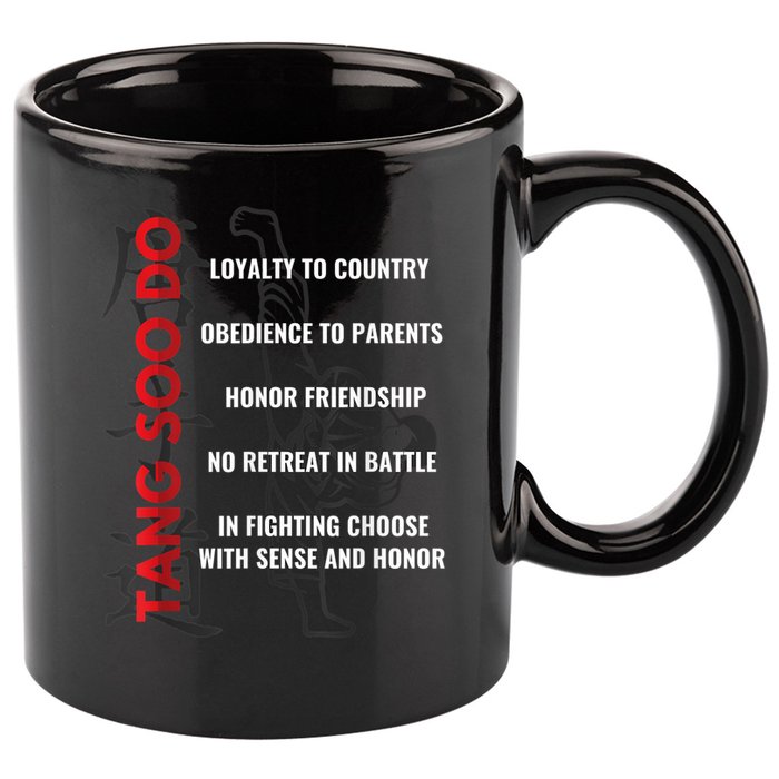 Tang Soo Do Martial Arts Karate Training 11oz C Handle Ceramic Mug