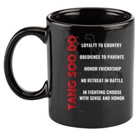 Tang Soo Do Martial Arts Karate Training 11oz C Handle Ceramic Mug
