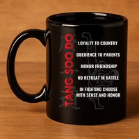 Tang Soo Do Martial Arts Karate Training 11oz C Handle Ceramic Mug