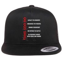 Tang Soo Do Martial Arts Karate Training Flat Bill Trucker Hat
