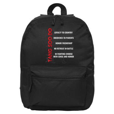 Tang Soo Do Martial Arts Karate Training 16 in Basic Backpack