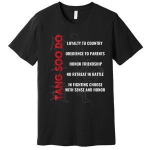 Tang Soo Do Martial Arts Karate Training Premium T-Shirt