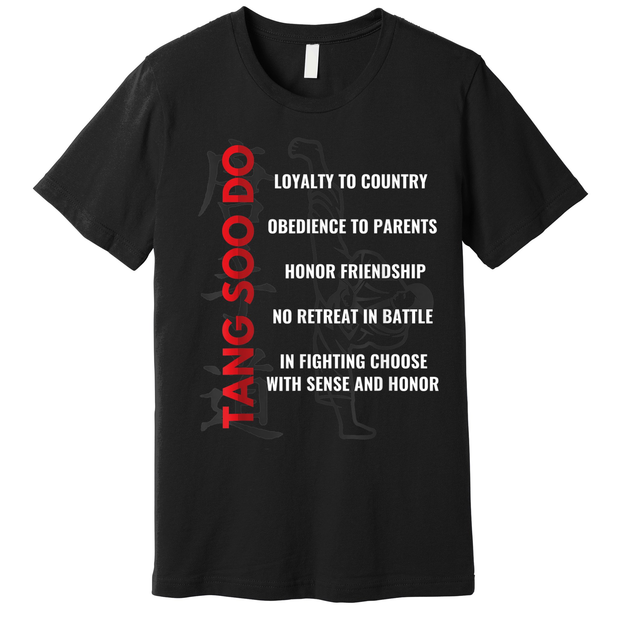 Tang Soo Do Martial Arts Karate Training Premium T-Shirt