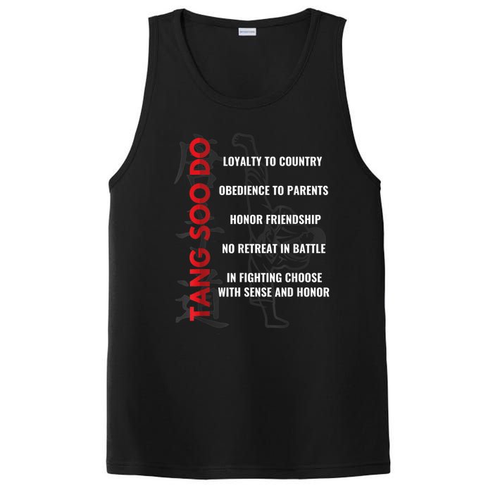 Tang Soo Do Martial Arts Karate Training PosiCharge Competitor Tank