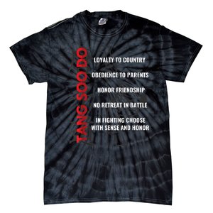 Tang Soo Do Martial Arts Karate Training Tie-Dye T-Shirt