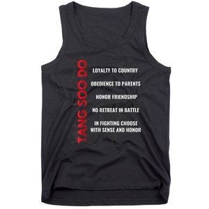 Tang Soo Do Martial Arts Karate Training Tank Top