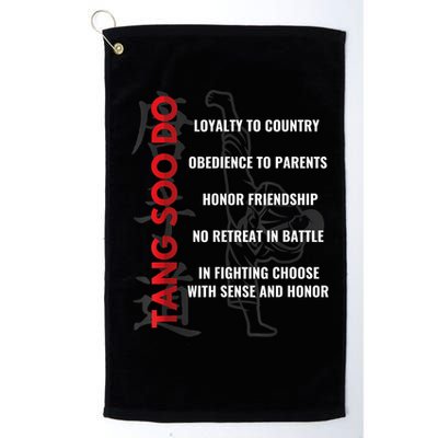 Tang Soo Do Martial Arts Karate Training Golf Towel