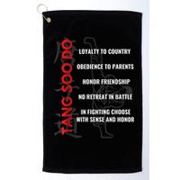 Tang Soo Do Martial Arts Karate Training Golf Towel