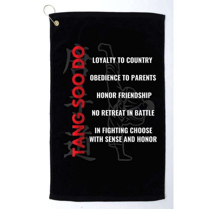 Tang Soo Do Martial Arts Karate Training Golf Towel