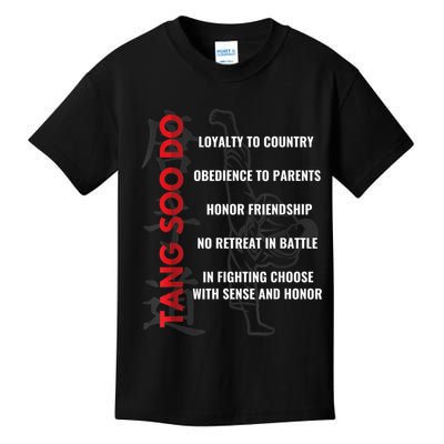 Tang Soo Do Martial Arts Karate Training Kids T-Shirt