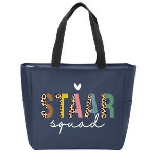 Test STAAR Day Squad Mode On Teacher Testing Day Student Zip Tote Bag