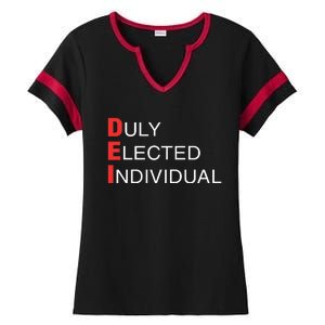 Tami Sawyer Duly Elected Individual Dei Ladies Halftime Notch Neck Tee