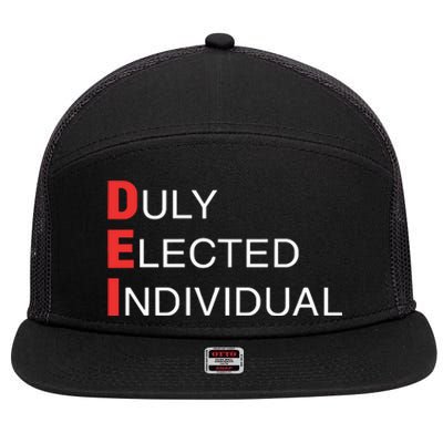 Tami Sawyer Duly Elected Individual Dei 7 Panel Mesh Trucker Snapback Hat