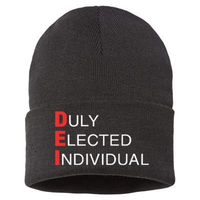 Tami Sawyer Duly Elected Individual Dei Sustainable Knit Beanie