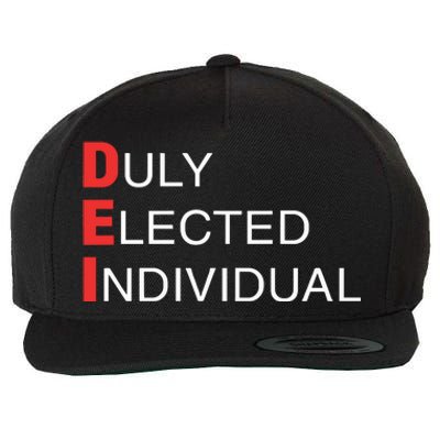 Tami Sawyer Duly Elected Individual Dei Wool Snapback Cap