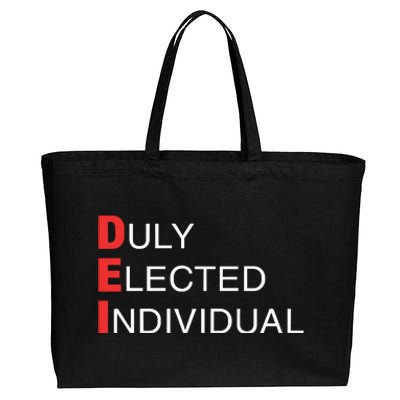 Tami Sawyer Duly Elected Individual Dei Cotton Canvas Jumbo Tote