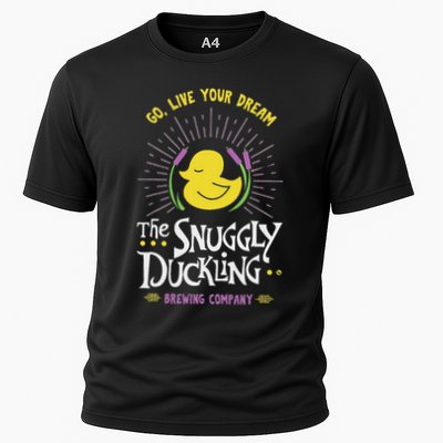 The Snuggly Duckling Brewing Company For Men & Women Cooling Performance Crew T-Shirt