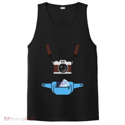 Tourist Spirit Day Camera Passport Fannypack PosiCharge Competitor Tank