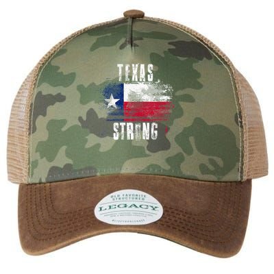 Texas Strong Distressed Flag Texan Pride Legacy Tie Dye Trucker Hat
