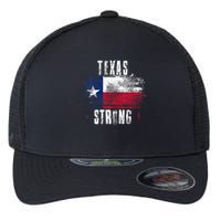 Texas Strong Distressed Flag Texan Pride Flexfit Unipanel Trucker Cap