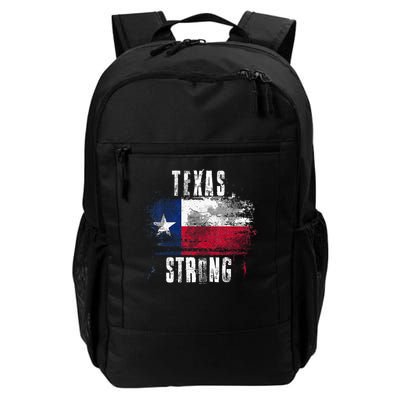 Texas Strong Distressed Flag Texan Pride Backpack