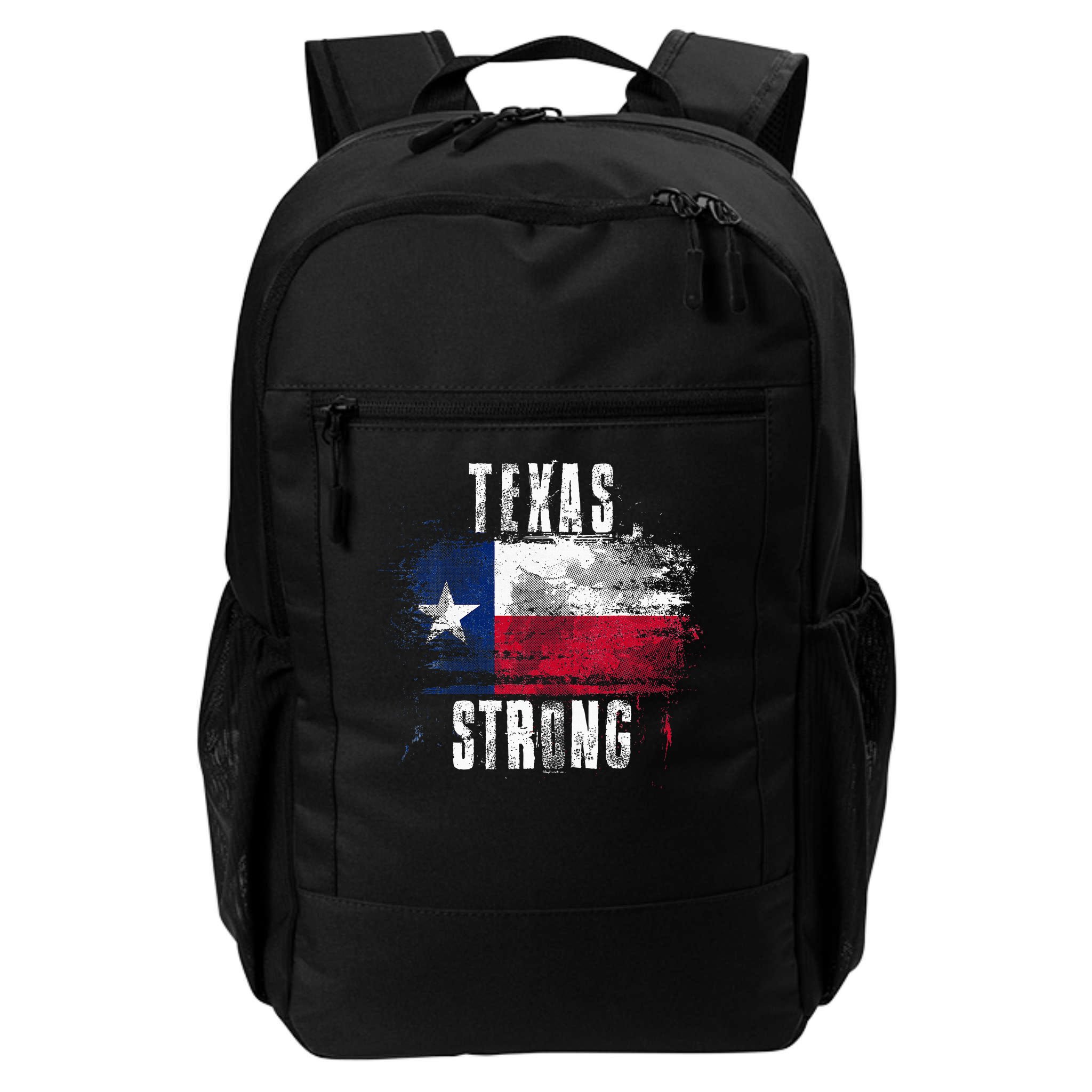 Texas Strong Distressed Flag Texan Pride Backpack