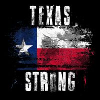Texas Strong Distressed Flag Texan Pride 16 in Basic Backpack