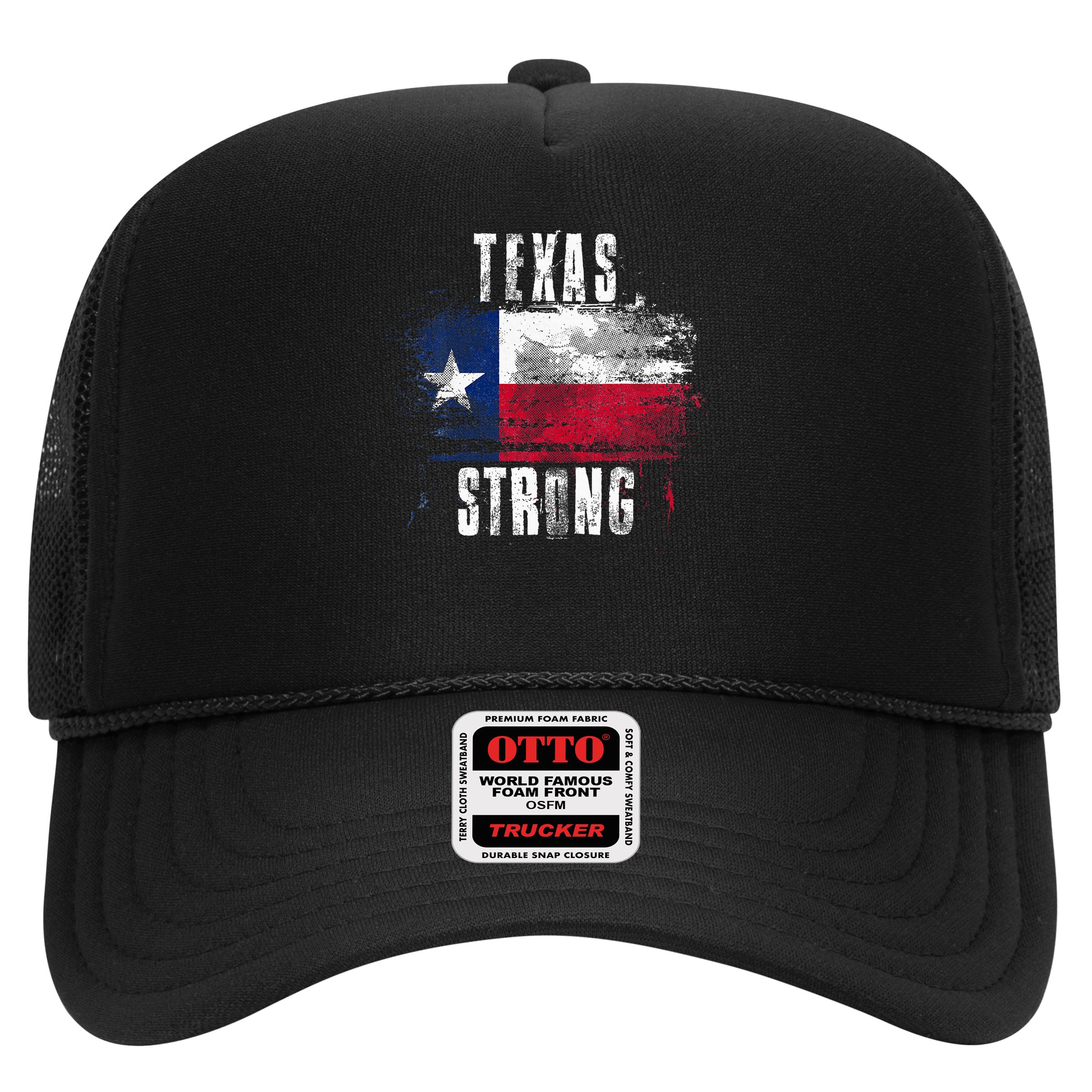 Texas Strong Distressed Flag Texan Pride Hat