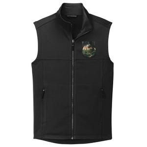 The Shire Distressed Fantasy Merch Tolkien Aragorn Frodo Baggin Collective Smooth Fleece Vest