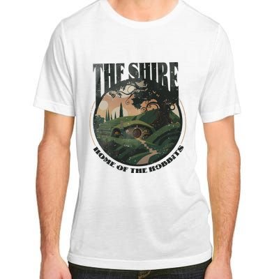 The Shire Distressed Fantasy Merch Tolkien Aragorn Frodo Baggin Adult ChromaSoft Performance T-Shirt