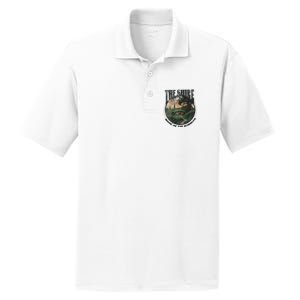 The Shire Distressed Fantasy Merch Tolkien Aragorn Frodo Baggin PosiCharge RacerMesh Polo