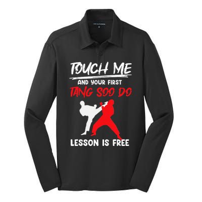 Tang Soo Do Silk Touch Performance Long Sleeve Polo