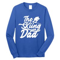 The Skiing Dad Ski Skier Father Gift Long Sleeve Shirt