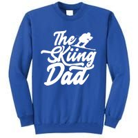 The Skiing Dad Ski Skier Father Gift Tall Sweatshirt