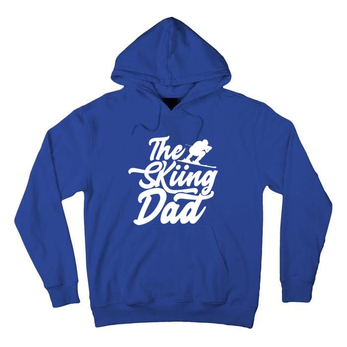 The Skiing Dad Ski Skier Father Gift Tall Hoodie