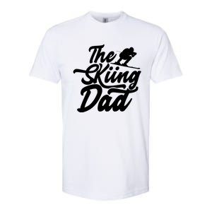 The Skiing Dad Ski Skier Father Gift Softstyle CVC T-Shirt