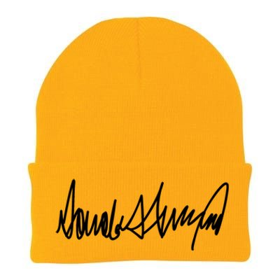 Trump Signature Design Meaningful Gift Knit Cap Winter Beanie