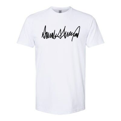 Trump Signature Design Meaningful Gift Softstyle® CVC T-Shirt