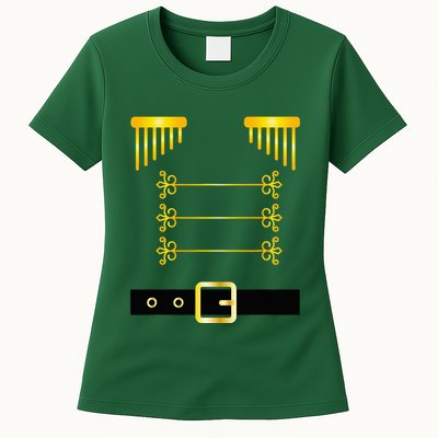 Toy Soldier Diy Nutcracker Christmas Costume Womens T-Shirt