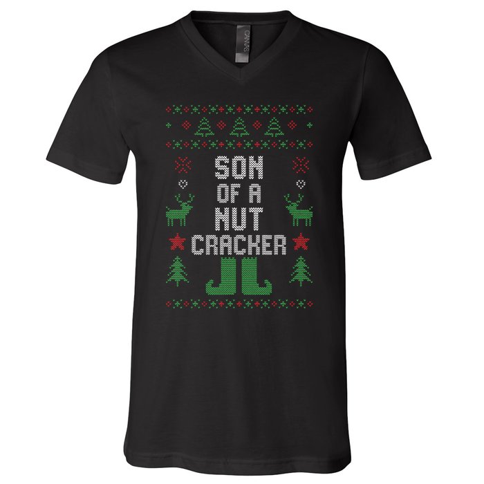 Toy Soldier Diy Nutcracker Christmas Costume V-Neck T-Shirt