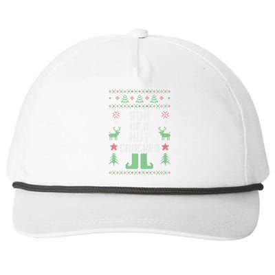 Toy Soldier Diy Nutcracker Christmas Costume Snapback Five-Panel Rope Hat