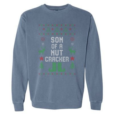 Toy Soldier Diy Nutcracker Christmas Costume Garment-Dyed Sweatshirt