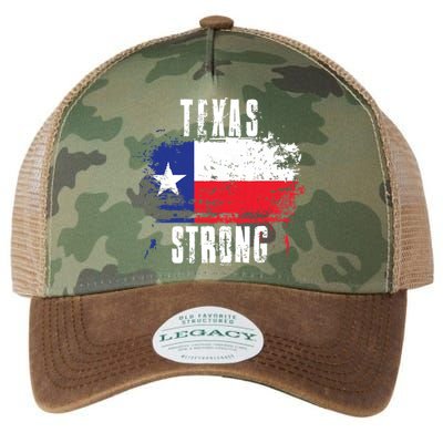 Texas Strong Distressed Flag Texan Pride Legacy Tie Dye Trucker Hat