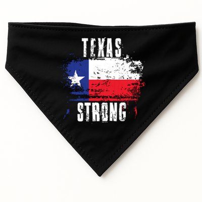 Texas Strong Distressed Flag Texan Pride USA-Made Doggie Bandana